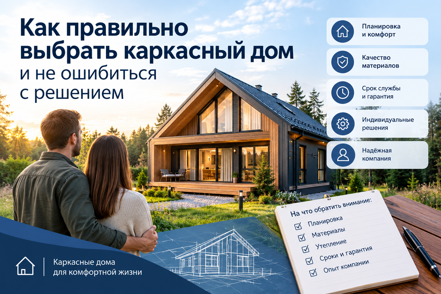 Как правильно выбрать каркасный дом и не ошибиться с решением